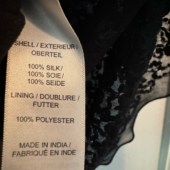 Adrianna Papell beautiful black, beaded and sequined top. - Picture 5 of 8